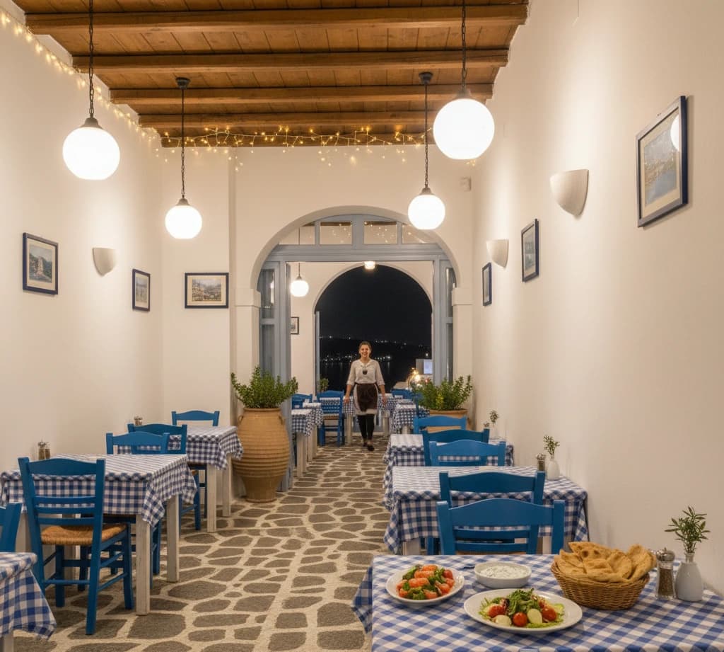 Thalassa restaurant interior